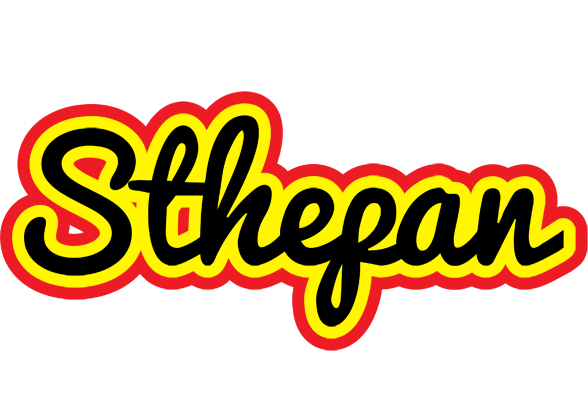 Sthepan flaming logo