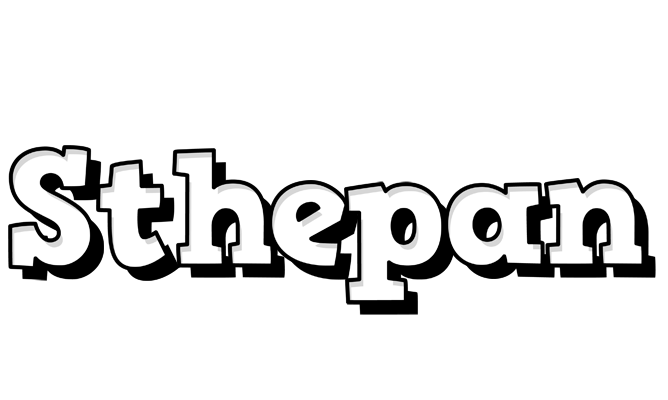 Sthepan snowing logo