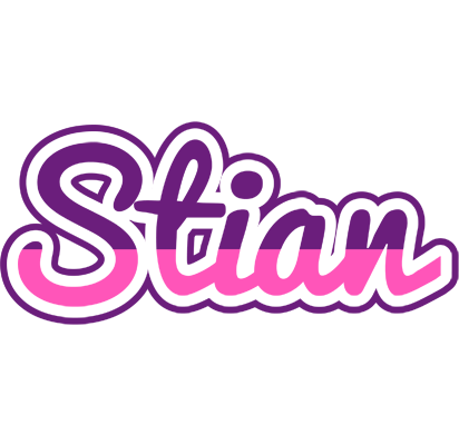 Stian cheerful logo