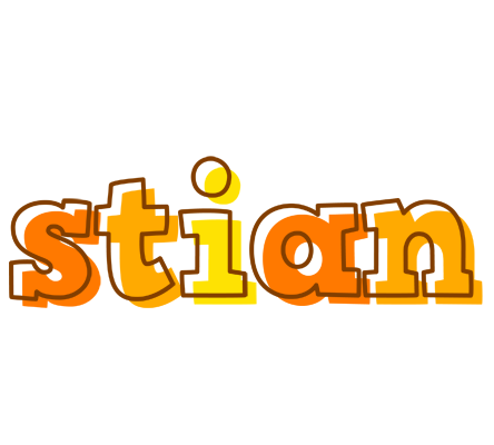 Stian desert logo