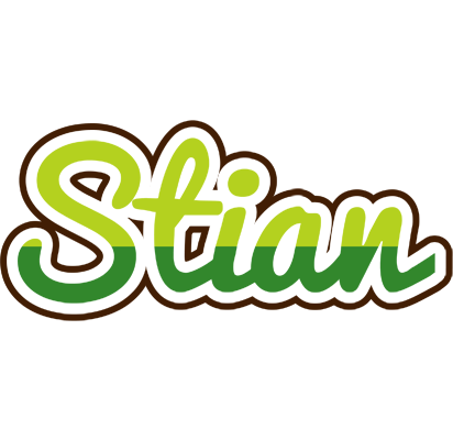 Stian golfing logo