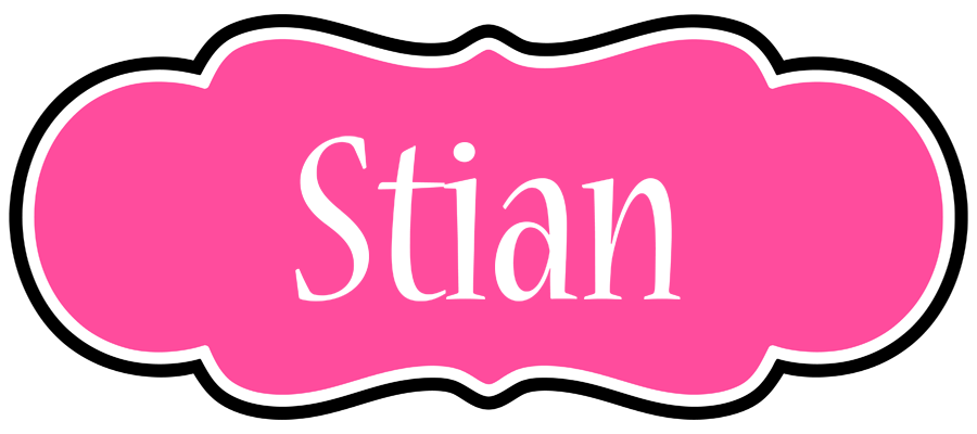 Stian invitation logo