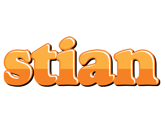 Stian orange logo