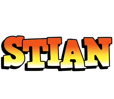Stian sunset logo