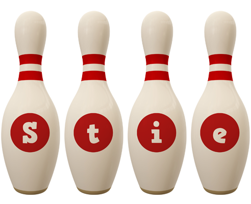 Stie bowling-pin logo