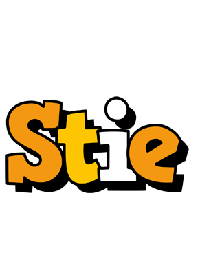 Stie cartoon logo