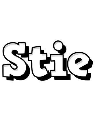 Stie snowing logo