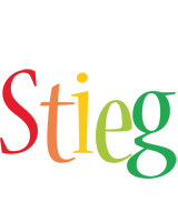 Stieg birthday logo