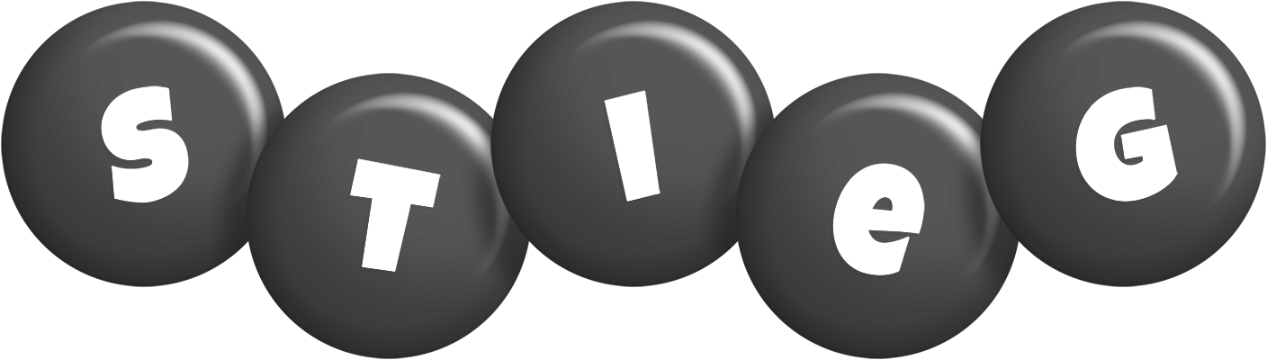 Stieg candy-black logo