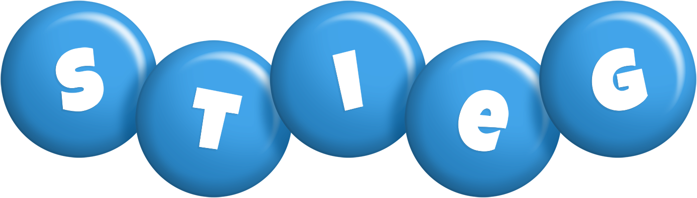 Stieg candy-blue logo