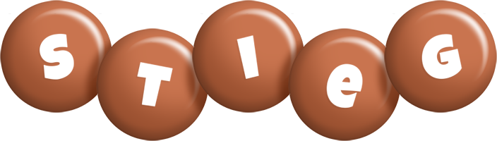 Stieg candy-brown logo