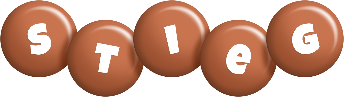 Stieg candy-brown logo
