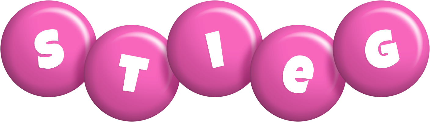 Stieg candy-pink logo
