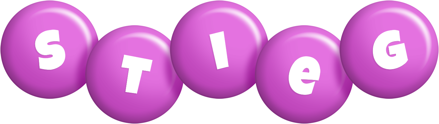 Stieg candy-purple logo