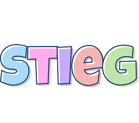 Stieg pastel logo