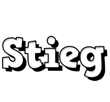 Stieg snowing logo