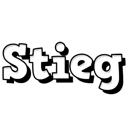 Stieg snowing logo