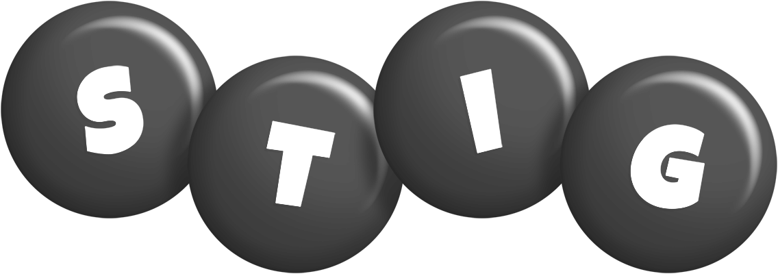 Stig candy-black logo
