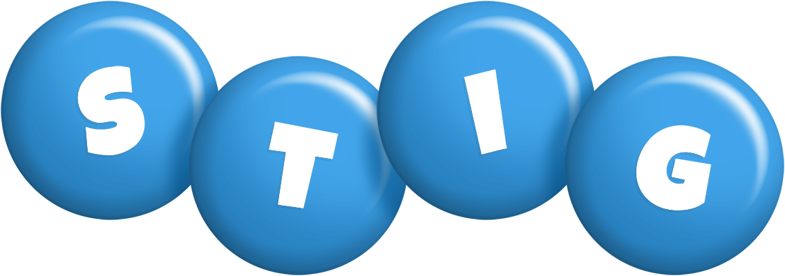 Stig candy-blue logo