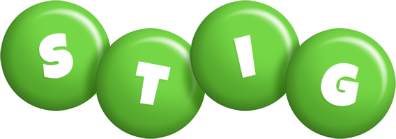 Stig candy-green logo