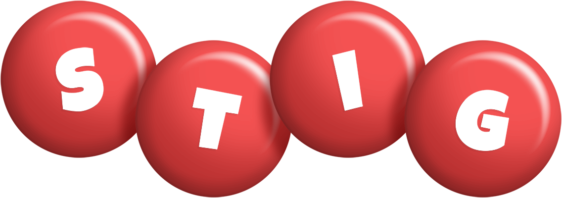 Stig candy-red logo