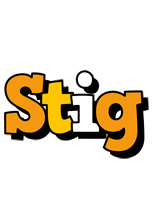 Stig cartoon logo