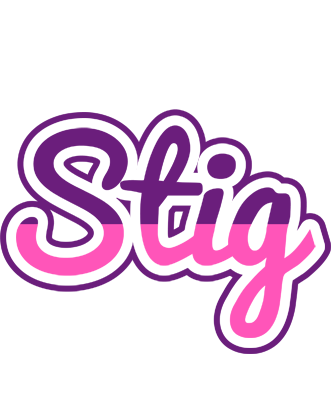 Stig cheerful logo
