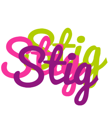Stig flowers logo