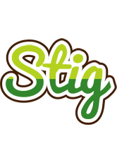 Stig golfing logo