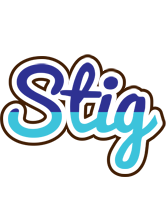 Stig raining logo