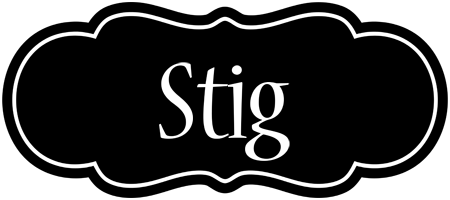 Stig welcome logo