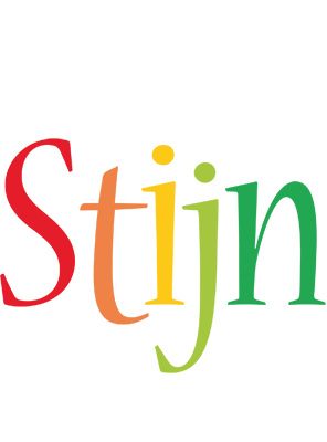 Stijn birthday logo