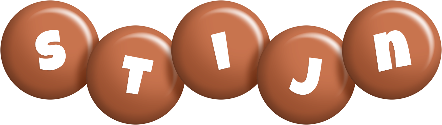 Stijn candy-brown logo
