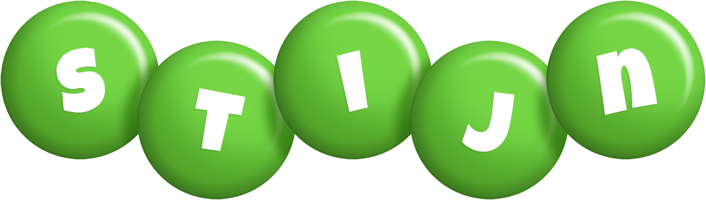 Stijn candy-green logo