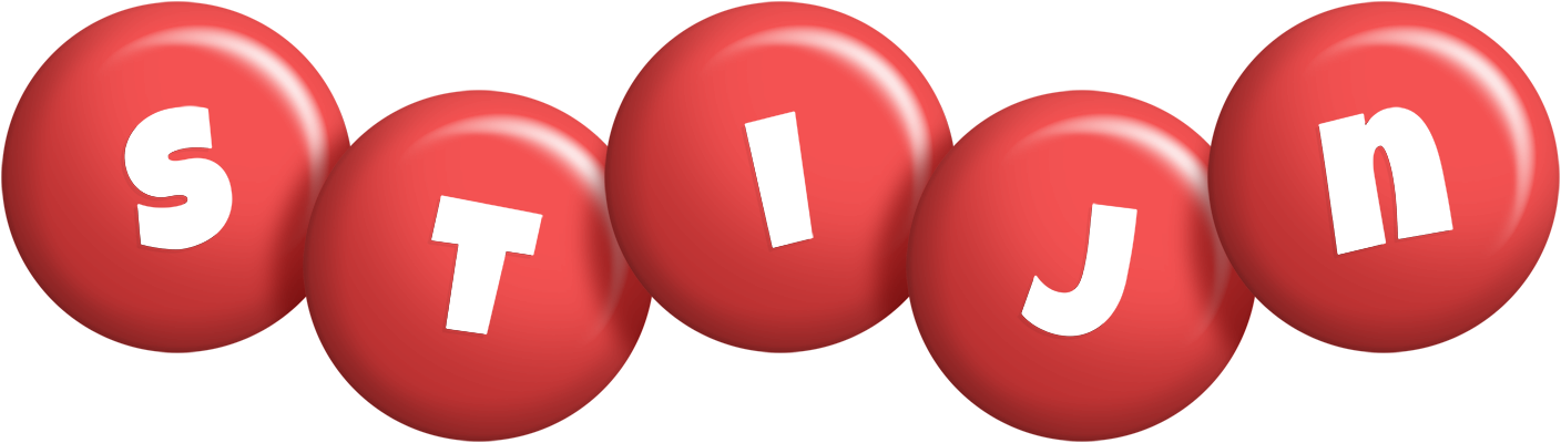 Stijn candy-red logo