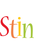 Stin birthday logo