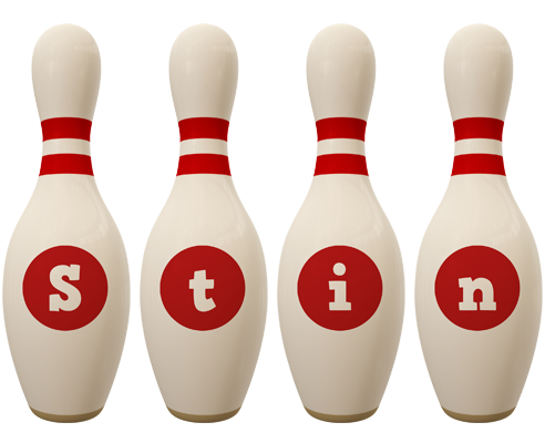 Stin bowling-pin logo