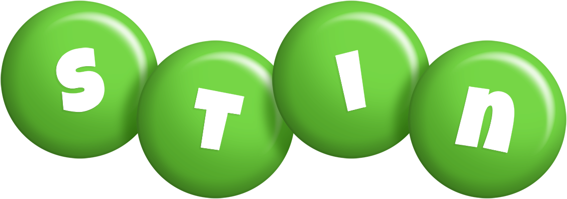 Stin candy-green logo