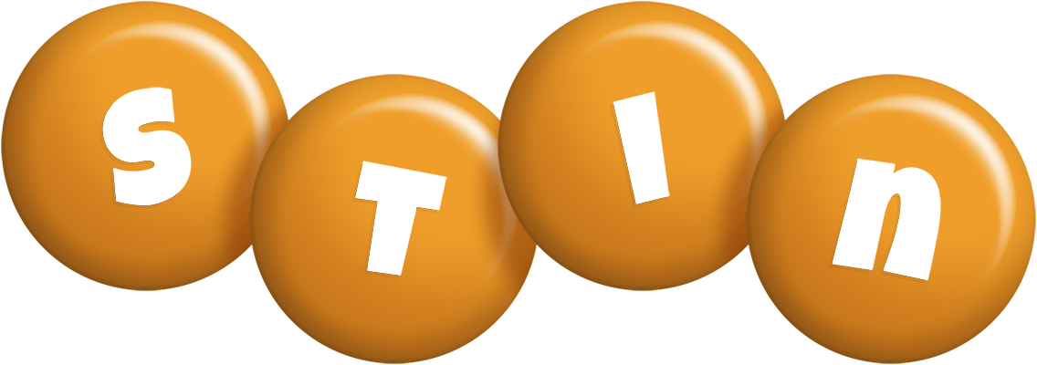 Stin candy-orange logo