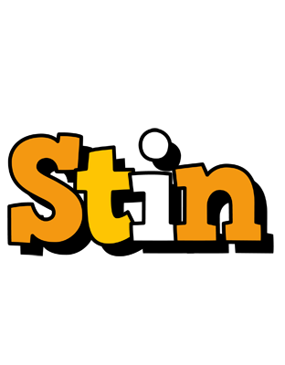 Stin cartoon logo