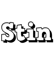 Stin snowing logo