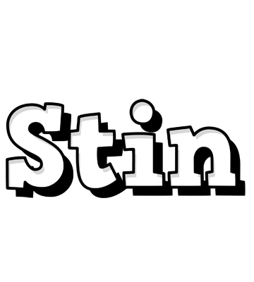 Stin snowing logo