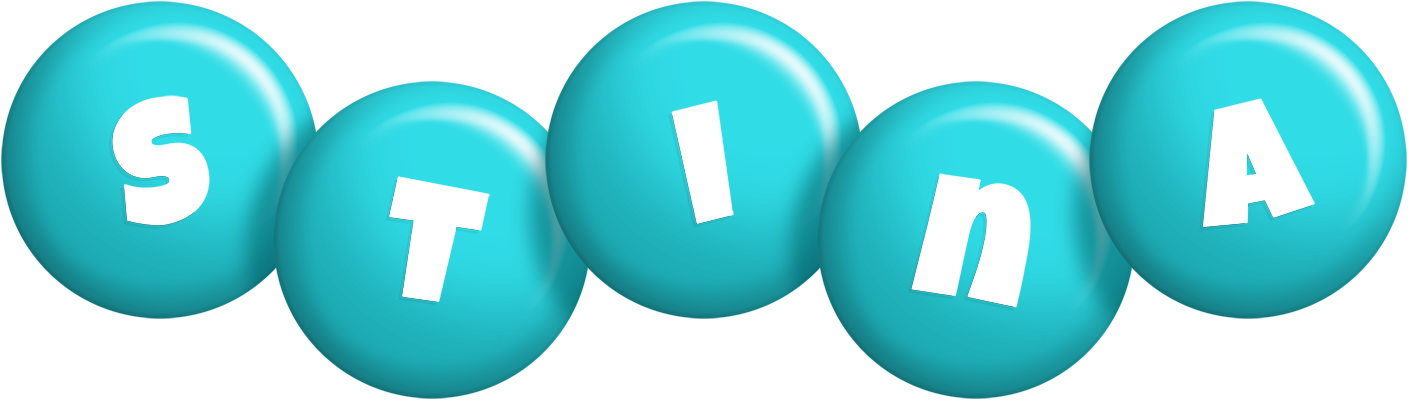 Stina candy-azur logo