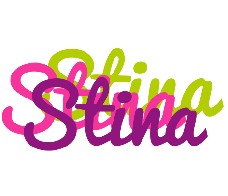 Stina flowers logo