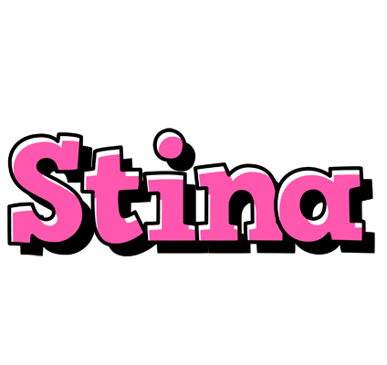 Stina girlish logo