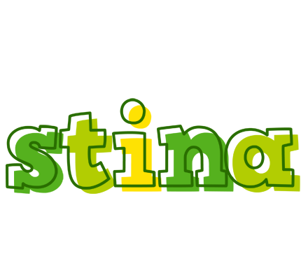 Stina juice logo