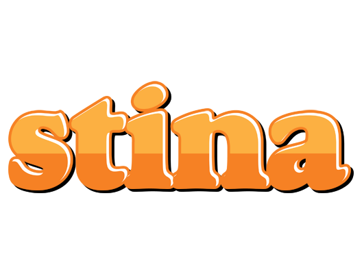 Stina orange logo