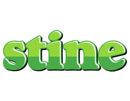 Stine apple logo