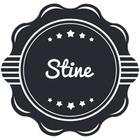 Stine badge logo