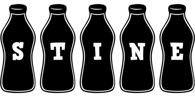 Stine bottle logo